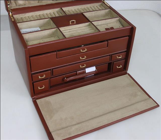 RIESEN Schmucktruhe Schmuckkasten Schmuckkoffer Schmuckaufbewahrung